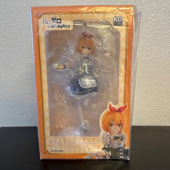 Kadokawa Re:Zero Petra Leyte Anime Figure Tea Party Version 1/7 Scale Sealed NEW - Picture 2 of 9
